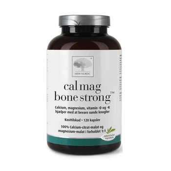 Сal mag bone strong для кісток, зубів і м’язів капс. №120 New Nordic