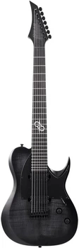 Электрогитара SOLAR GUITARS T2.7FBB FLAME BLACK BURST MATTE