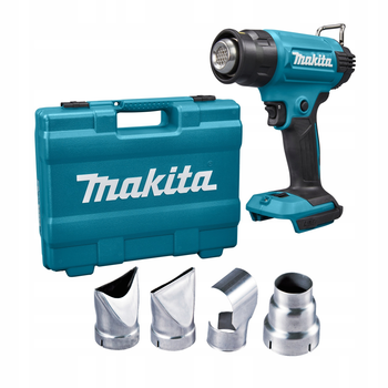 Фен технический аккумуляторный Makita DHG181ZK (150-550 °C, 120-200 л/хв, LXT, без аккумуляторов и зарядного устройства)