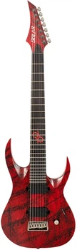Электрогитара SOLAR GUITARS A2.7CANIBALISMO+ BLOOD RED OPEN PORE W/BLOOD SPLATTER