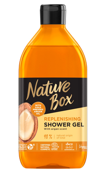 Гель для душу Nature Box Argan Oil живлення з аргановою олією 385 мл (9000101299373)