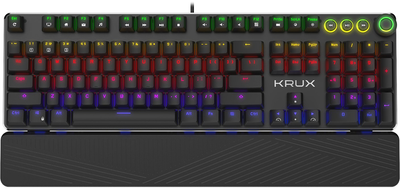 Клавіатура Krux Crato Pro RGB Outemu Brown (KRX0085)
