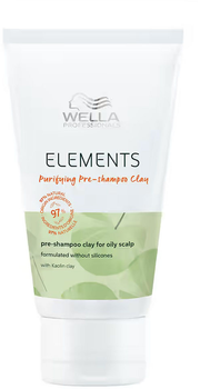 Glinka oczyszczająca Wella Professionals Elements Purifying Pre-Shampoo Clay przed myciem włosów szamponem 70 ml (4064666035697 / 4064666036175)