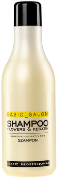 Szampon do włosów Stapiz Basic Salon Flowers & Keratin Shampoo kwiatowo-keratynowy 1000 ml (5904277710264)