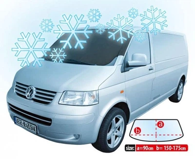 Защитная накидная на лобовое стекло автомобиля от снега и мороза Kegel-Blazusiak Winter Delivery Van XL 150-175 см (5-3311-246-4010)