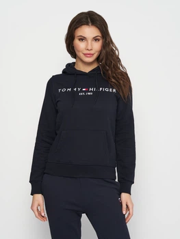 Худи женское Tommy Hilfiger 11260.2 L (46) Темно-синее (2000000004600)