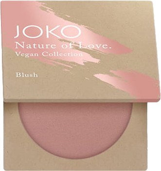 Róż do policzków Joko Nature of Love Vegan Collection Blush wegański 01 4g (5903216601588)