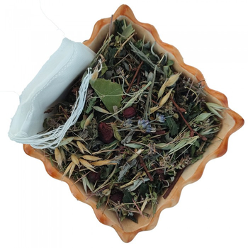 Чай трав'яний Заспокійливий 50г + 10 фільтр мішечків Карпатський натуральний Лісосад