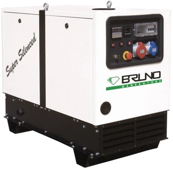 Генератор бензиновий Bruno Generators Honda GS13010HMPE 13 кВа в шумозахисному кожусі