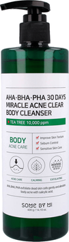 Гель для вмивання Some By Mi Aha Bha Pha 30 Days Miracle Acne Clear Body Wash Gel 400 г (8809647390725)