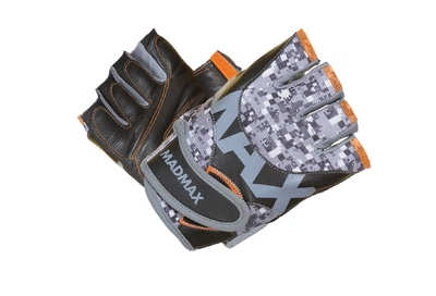 Перчатки для фітнесу MadMax MFG-831 Mti 83.1 Grey/Digital Camo XXL