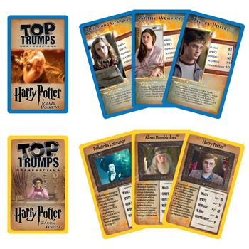 Gra planszowa Winnig Moves Top Trumps Tin Harry Potter Hufflepuff (5036905043915)