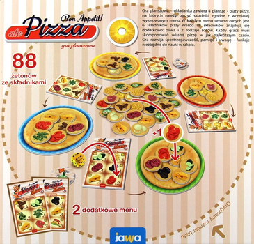 Настільна гра Jawa Bon Appetit! Ale pizza (5901838001014)