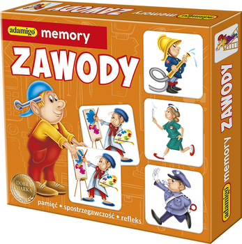 Gra planszowa Adamigo Memory Zawody (5902410007387)