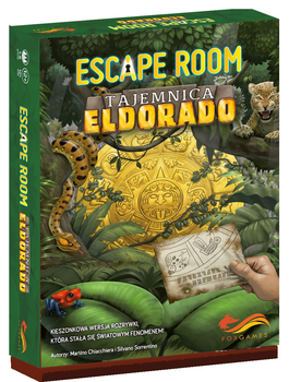 Gra planszowa FoxGames Escape Room Tajemnica Eldorado (5907078168807)