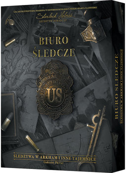 Настільна гра Rebel Bureau of Investigation: Arkham Investigations and Other Mysteries (9782370990433)