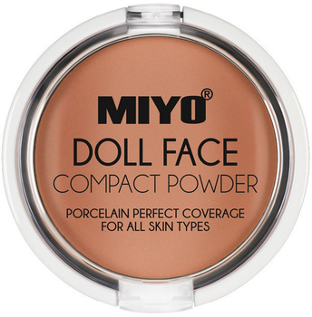 Puder do twarzy Miyo Doll Face Compact Powder matujący 04 Camel 7.5 g (5902280531203)