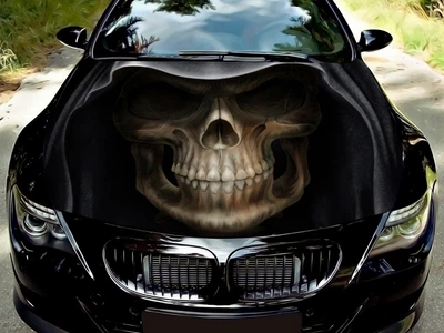 3д наклейка на капот ARB 3D TUNING STUDIO Череп капюшон ОР 1550х1250х0.14мм