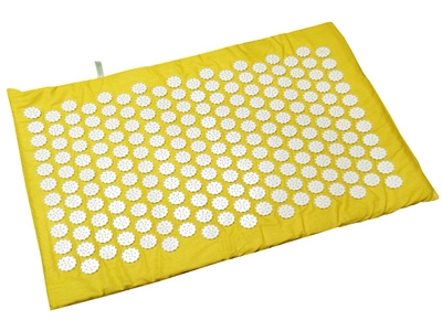 Массажный коврик (аппликатор Кузнецова) Релакс 55*40 см Желтый