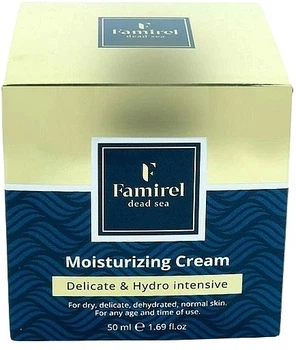 Деликатный увлажняющий крем для лица - Famirel Moisturizing Cream Delicate & Hydro Intensive 50ml (1294434-142313)