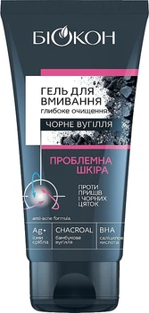 Гель для вмивання "Чорне вугілля" - Біокон 175ml (1028867-1362598-2)
