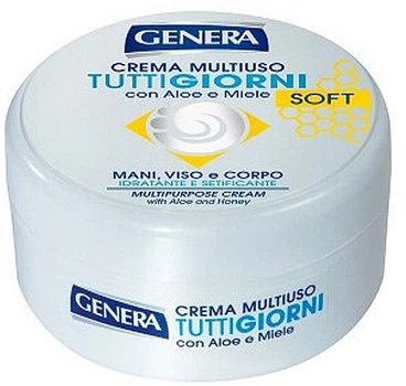 Крем для рук, лица и тела "Алоэ и мед" - Genera Crema Soft Tuttigiorni 160ml (1143626-1525649-2)