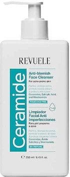 Гель для умывания против пигментных пятен - Revuele Ceramide Anti-Blemish Face Cleanser For Acne-Prone Skin 250ml (1031305-1366131-2)