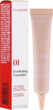 Консилер - Clarins Everlasting Long-Wearing And Hydration Concealer 01 - Light Neutral (12ml) (976449-1253306-2)