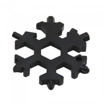 18 в 1 Мультитул отвертка в виде снежинки snowflake wrench tool (106988)