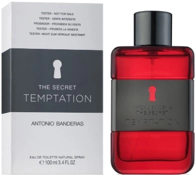 Тестер Туалетная вода для мужчин Antonio Banderas The Secret Temptation 100 мл (8411061860533)