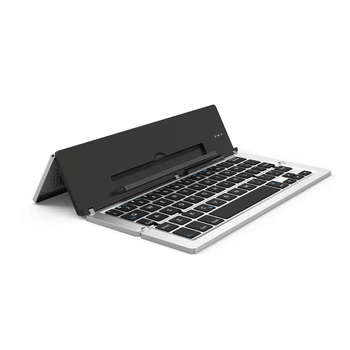 Бездротова клавіатура складана VHG F18 Foldable Bluetooth Keyboard, Silver