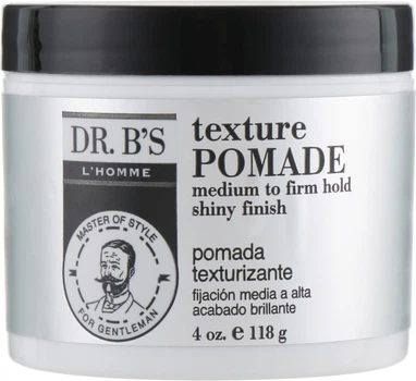 Паста для укладки - Dr. B's L'Homme Texture Pomade 118g (294243-195573)