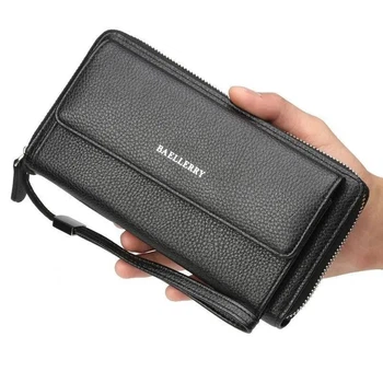 Клатч чоловічий Гаманець Baellerry Rugged Чорний
