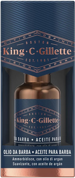 Olejek do brody King C Gillette Gillette King 30 ml (8001841705750)