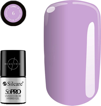 Гель-лак для нігтів Silcare SoPro Hybrid Gel 006 7 г (5902560546972)