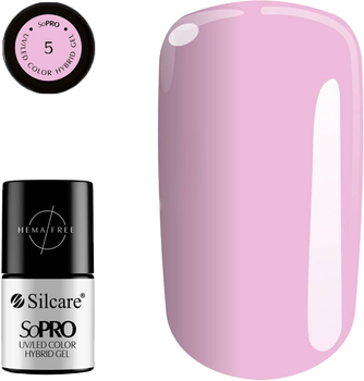 Гель-лак для нігтів Silcare SoPro Hybrid Gel 005 7 г (5902560546965)