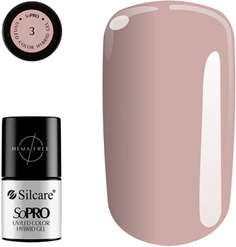 Гель-лак для нігтів Silcare SoPro Hybrid Gel 003 7 г (5902560546941)