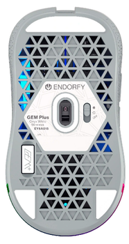 Mysz Endorfy GEM Plus Wireless Onyx White (EY6A015)