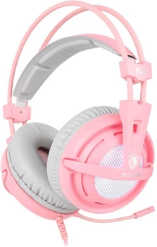 Навушники Sades A6 Pink (SA-A6/AE)