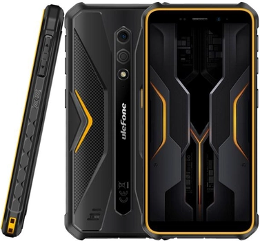 Мобільний телефон Ulefone Armor X12 3/32GB Black-Orange (UF-AX12/OE)