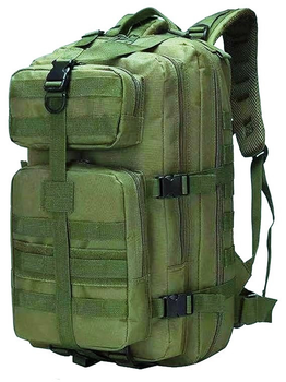 Тактичний штурмовий рюкзак 35 L 50х28х25 см Combat Хакі 000273557