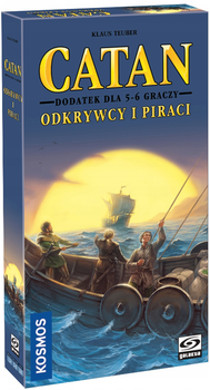 Доповнення до настільної гри Galakta Catan: Дослідники та пірати - доповнення для 5/6 (5902259202820)