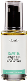 Aksamitny olejek Iossi Kamelia do pielęgnacji i masażu intymnego 50 ml (5905155510303)