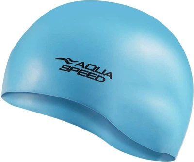Шапка для плавания Aqua Speed MONO 9118 голубой Уни OSFM