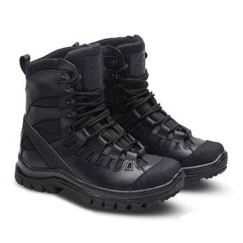 Зимние черные женские военные берцы с быстрой шнуровкой 39 (26 см)