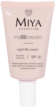 Krem BB Miya Cosmetics My BB Cream SPF 30 lekki koloryzujący do cery porcelanowej 40 ml (5904804151683)