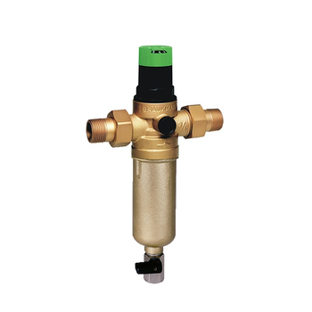 Промывной фильтр для горячей воды с редуктором Honeywell 3/4", Tmax - 80°C