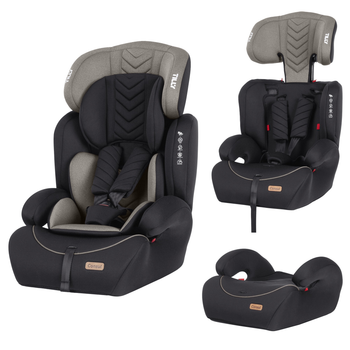 Детское автокресло с бустером и регулируемым подголовником TILLY Consul T-531/3 Beige