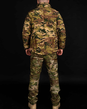 Комплект тактичного одягу "Альфа" куртка + штани + фліска - мультикам S