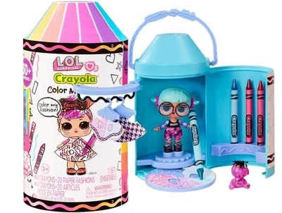 Кукла L.O.L. Surprise! Loves CRAYOLA Color Me Studio - ЛОЛ ХУДОЖЕСТВЕННАЯ СТУДИЯ Крайола (505273) - Игровой набор LOL